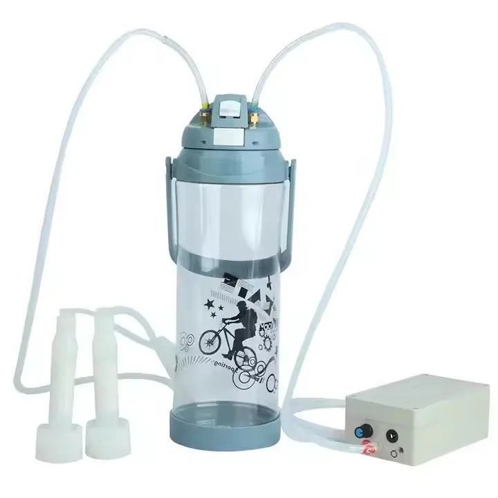 3L Electric Adjustable Cattle and Sheep Milking Machine Plastic Automatic Cow and Goat Milking Machine