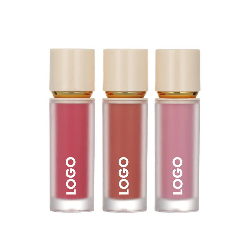 Private Label Ultra-pigmented Long Lasting Liquid Blush with a Dewy Finish Cream Blush