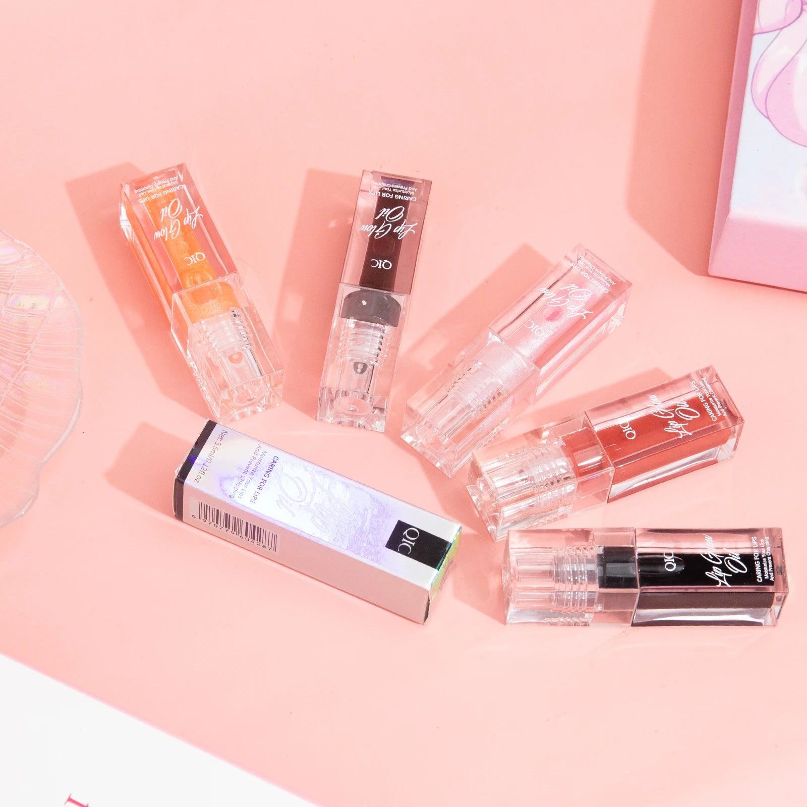 Color Changing Lip Oil Private Label Moisturizing Plumping Clear Lip Oil Tint Glow