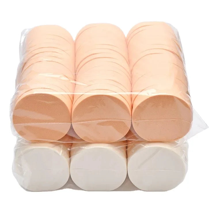 Private Label Big Size Round Makeup Sponge Puff Dry and Wet Powder Puff