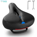 SeeMore Selection Men Women Mountain Bicycle Accessories Wide Comfort Soft Shock Absorbing Bike Seat Saddle
