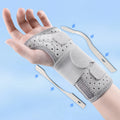 6062# Wrist Brace Support with Metal Splints and Soft Thumb Opening Adjustable Wrist Support Hand Brace
