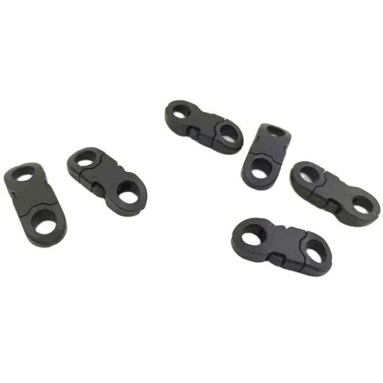 Wholesale Plastic 6mm Hole Side Release Buckle Adjustable Strap Buckle Mini Paracord Buckle for Backpack