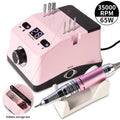 Portable High-Power 35000RPM Salon Nail Drill Machine with Brushless Motor Desktop Display Nail Drill & Polishing File