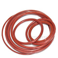 Free Samples FEP FKM Encapsulated O Rings FEP Capsule O Ring with Silicon or FKM Oring MegaBDM