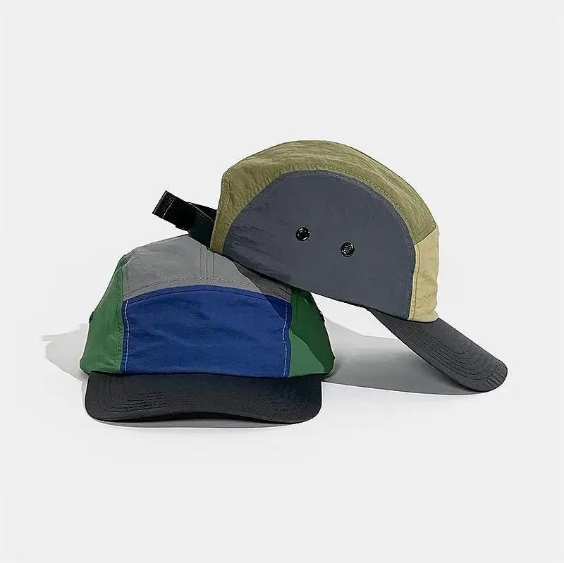 High Quality Custom 5 Panel Snapback Caps Blank Design Your Logo Outdoor Camp Caps Unisex