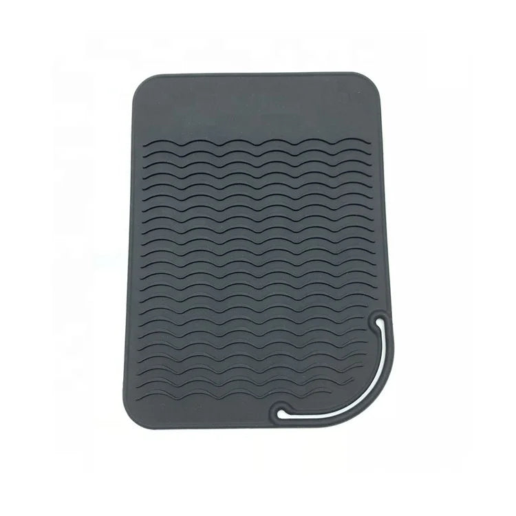 Hair Iron Pad Home Use Hair Irons Mats Heat Resistant Silicon Protection for Flat Iron & Curling Iron Heat Resistant Pad