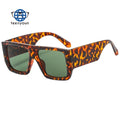 Teenyoun 2024 Men Pc Big Frame Square Frame Sunglasses Trend Women Anti Uv Color Square Frame Shades Sunglasses Wholesale