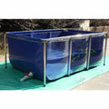 Lvju Canvas Aquarium Accessories Decoration Interactive Saltwater Aquarium Pool Pond With Transparent Clear Viewing Panel
