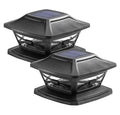 Solar Powered Post Deck Cap Square Fence Landscape Lamp Light IP65 Waterproof Landscape Lamp Post Light