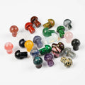 Mini 2cm Natural Crystal Mushroom Agate Micro Landscape Ornament for Home Decoration Other Crystal Crafts