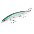 Minnow Bait 18cm 23g Plastic Saltwater Minnow Fishing Lures Jerk Bait 3D Eyes  Sinking Minnow Lure