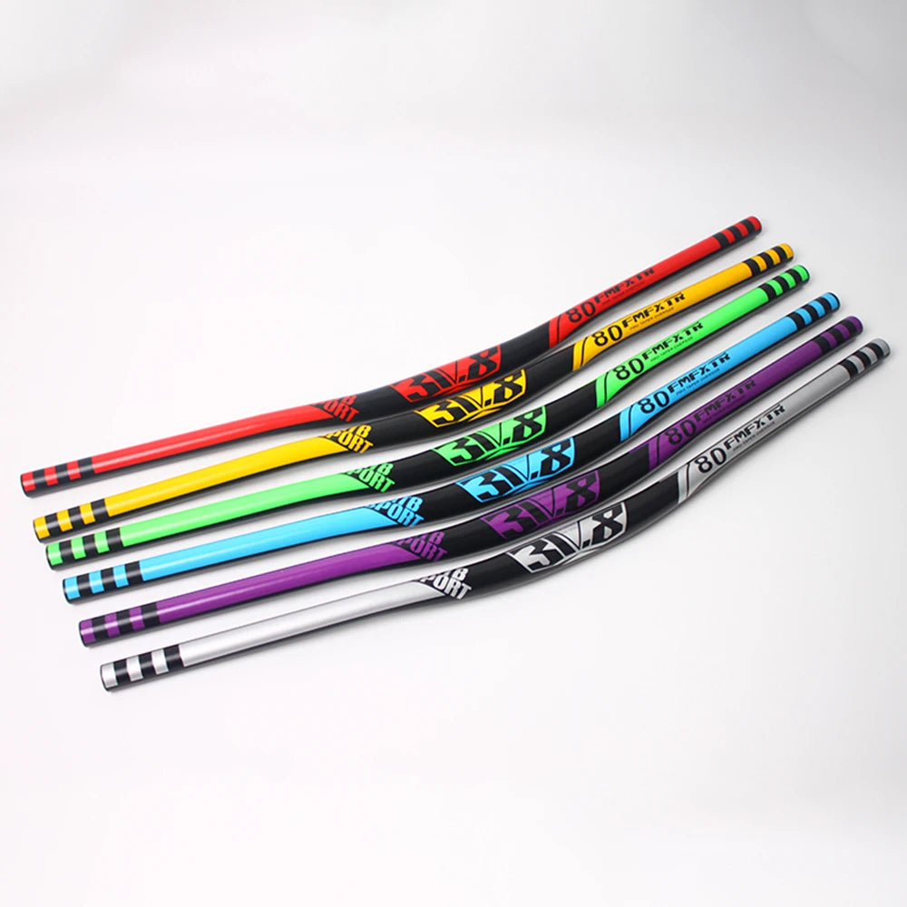 Hotsales MTB Bicycle Handlebar 31.8mm 720mm 780mm Aluminum Alloy Racing Bike Rise Handle Bar Fast SupplyRoad Bicycle  Handlebar