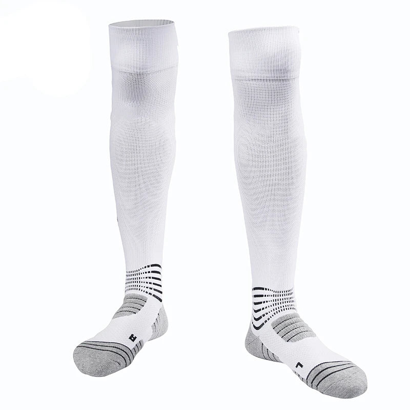 Custom Socks With logo Football Fencing Soccer Men's Knee-high Compression Socks Sports Custom Soccer Grip Socks Running