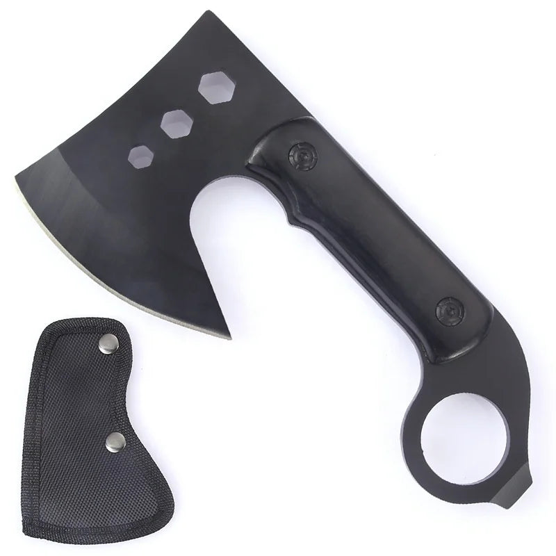 Wholesale Outdoor Camping Tool Portable Multi-Tool Multifunctional Hatchet Ax With Nylon Rope Combat Survival Axe