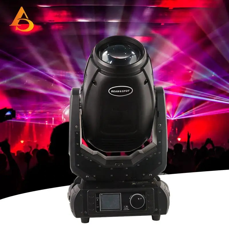 AICPOSE Led Stage Light Moving Head 420W 16/24CH Beam Spot Wash 3in1 with DMX512 Control IP33 Rated for Party