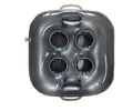 4-Hole Inflatable Spa Bar Hot Tub Tray for Drinks & Snacks PVC Hull Material Floating Swim Pool Tray for Outdoor Drifting