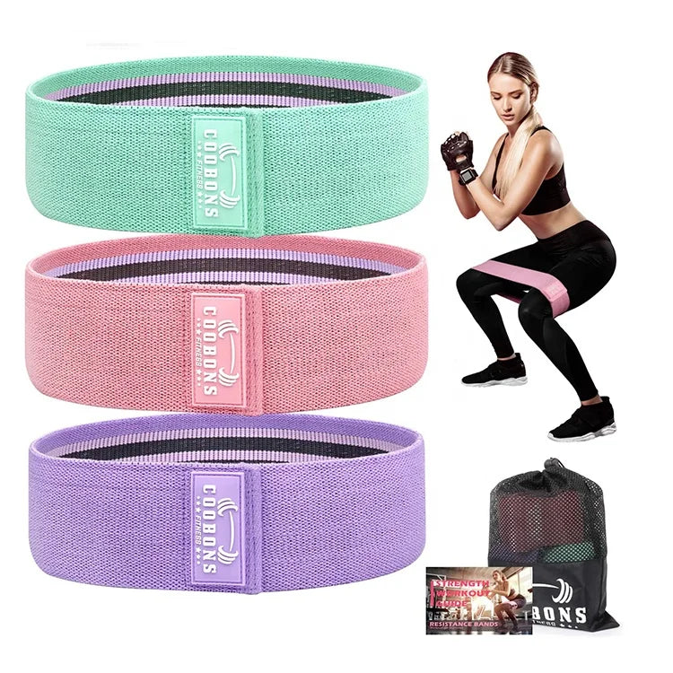 Wholesale Booty Exercise Elastic Hip Circle Leg Power Resistance Bands Workout MegaBDM