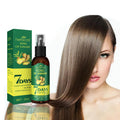 Wholesale Custom 7 Days Hair Growth Spray Oil Organic Ginger Germinal Oil  the King of Scalp Care