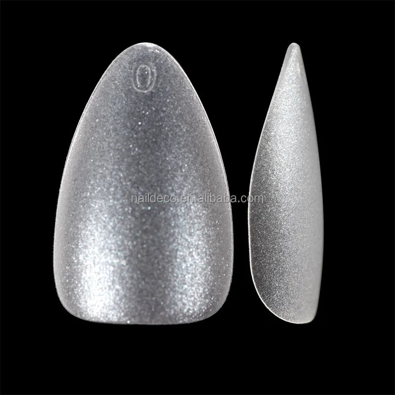 Daily Nails Art for Women and Girls 6 Shapes Press on Nails Almond/ Coffin / Square/Round  Matte Gel Tips