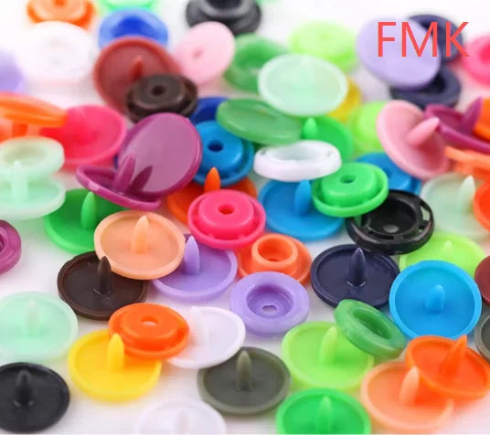 Round Shape Snap Button with Crystal Stone for Clothing
