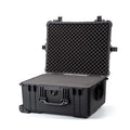 Large Waterproof  Trolley Rolling Hard Tool Kit Box Plastic case with  Foam
