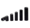 M3 Grub Screw Black Screw Stainless or Steels Oem Odm Flat Point Hexagon Socket Head Cap Set Screws