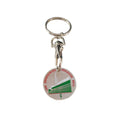 DIY Design Custom Metal Tag Eco-Friendly Durable Graduation Party Lover House Keychain Keyring Logo Badge Holder
