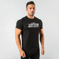 New Casual Mens Sports Clothes Fitness Gym Wear Cotton Plain Tee t Shirt Fitted Gym Custom t Shirt Men