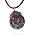 Authenticated Sterling Silver 999 National Fashion Amulet Figure Antique Tibetan Eight Treasures Chinese Zodiac Pendant