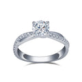 14K 1CT Round Cut IGI Lab Diamond Ring Wedding Diamond Engagement Ring