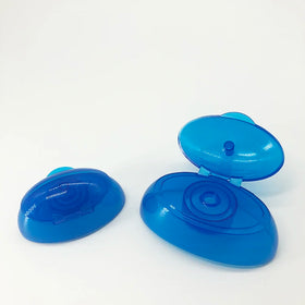 200ml 400ml 500ml Plastic Non-Spill Flip Top Cap for Shampoo and Shower Gel Bottles