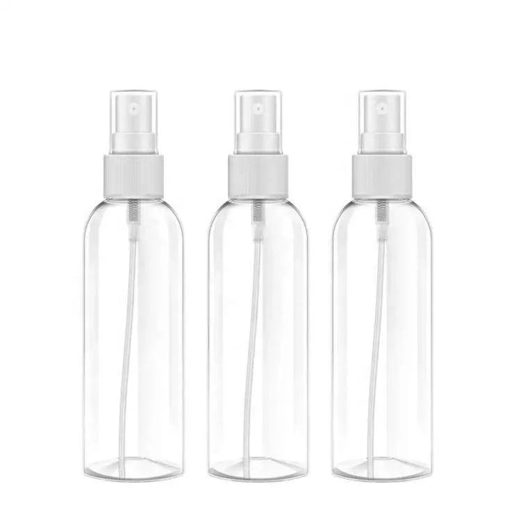 Wholesale 60/100//120/150/200/ml Pet Spray Bottle Plastic Spray Bottles with Fine Mist Sprayer Cosmetics Cosmetic Packaging 1000