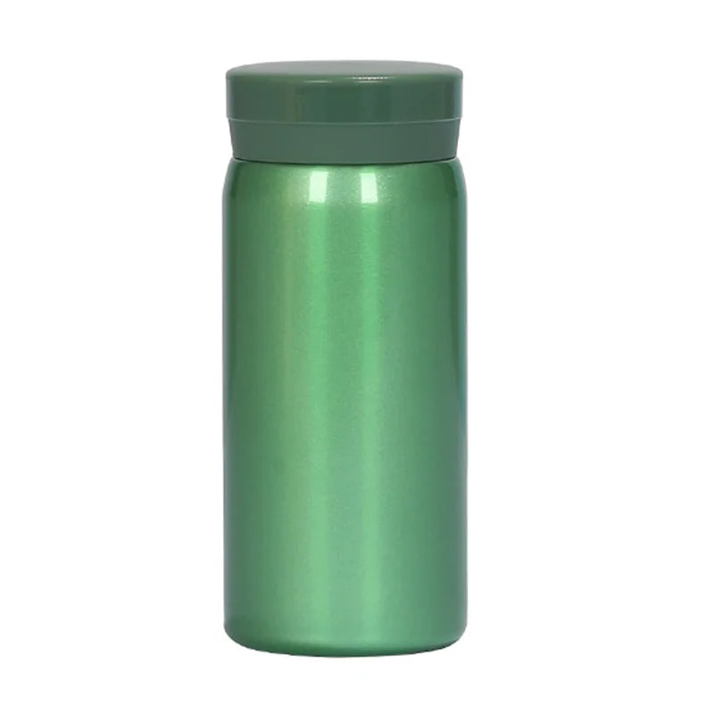 The Most Popular Product Stainless Steel Water Bottles Portable Cup in Japan and South Korea 200ml Mini Thermos Cup Pocket Flask