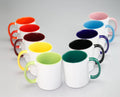 Personalized 11oz Inner Rim Color Photo Sublimation Ceramic Coffee Mug