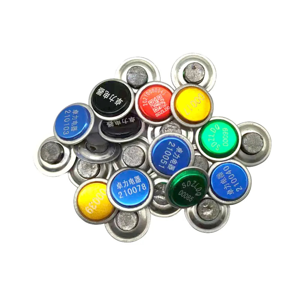 New Products Disposable Aluminium Round Security Seals Water Electric Meter Lead Seal