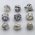 Bracelet Necklace Beads Accessories Unique 925 Diy Sterling Silver Cute Charms for Jewelry Making
