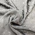 Eco-friendly Floral Silk Satin Fabric Recycled Jacquard Evening Dress Patterns for Girls' Garments