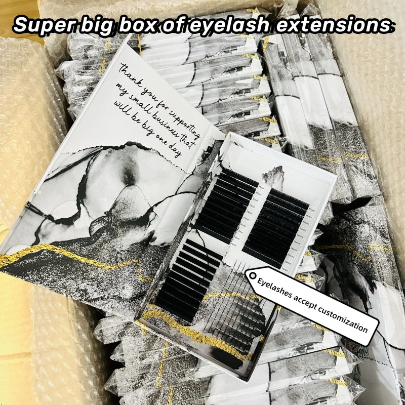 Private Label Mink Mega Volume Lash Hot Sale Classic Lash Extensions Supplies Lash Trays Volume Classic Cashmere Eyelasion