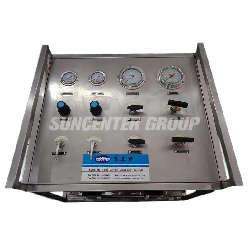 Suncenter High-Pressure Gas Booster System 304 Stainless Steel CE Certified Automotive Industry Use