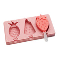 Novelty 3D Popsicle Ice Pop Stick Easy-Release Freezer Silicone Ice Cream Molds Silicone Ice Cube