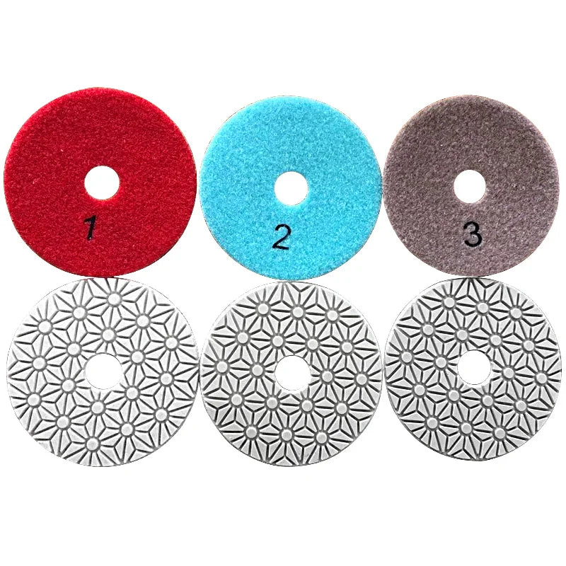 OEM High Effective Granite Stone Concrete Quartz Tile Dry Wet Diamond Circular Polishing Pad for Sale