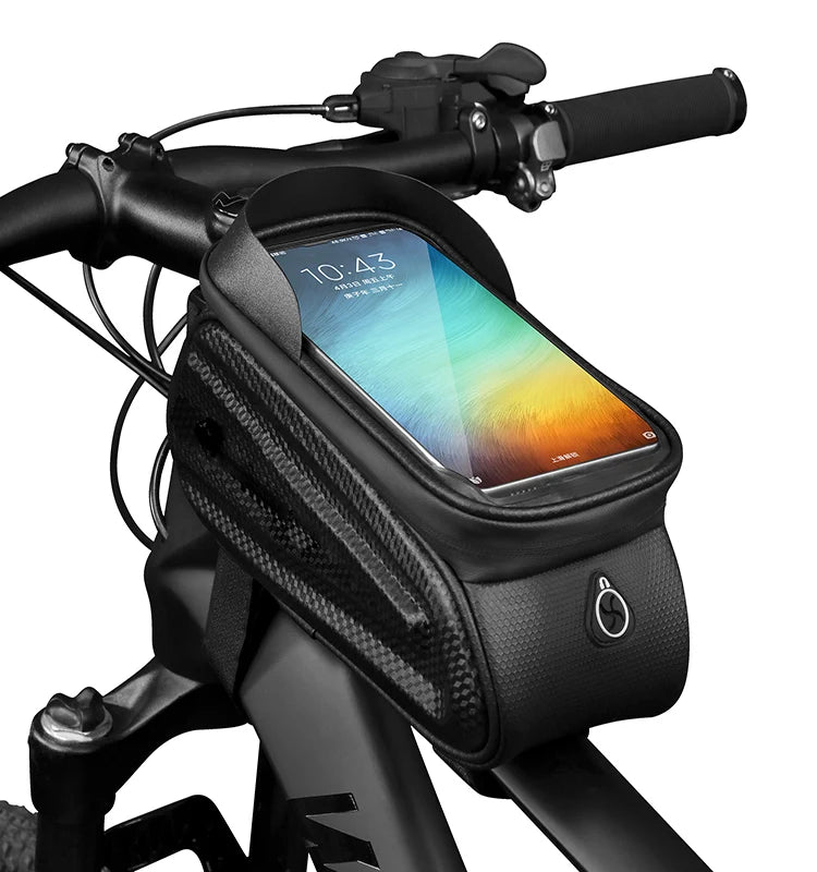 Direct Factory Custom Insulated Bicycle Bike Handlebar Bag Waterproof Bicycle Handlebar Phone Front Frame Bag