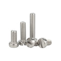 410 Stainless Steel Metric DIN Machine Screw 100mm Slotted Cheese Head Screws ISO9001 Certified DIN84 Model