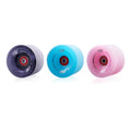 New High Rebound Rubber PU Wheels 78A Flashing Led ABEC-9 Bearings 70*51mm for Skateboard Wholesale in Stock