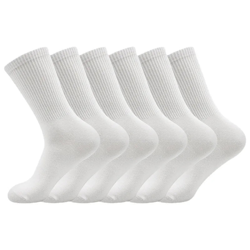 Wholesale Unisex Cotton Breathable Running Short Ankle Crew White Sport Socks