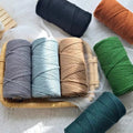 Macrame Cord 3mm Macrame Cord Wholesale 2mm 3mm 4mm 5mm Cotton Home Textile Light Shoes Shoes Size 8 Coated Cord Rope