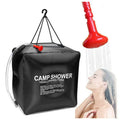 Baiyuheng Wholesale Custom Logo Solar Shower Bag Portable Outdoor Camping Shower 20L 40L PVC Water Heating Shower