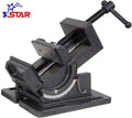 4 Inch Industrial Strength Benchtop and Drill Press Tilting Angle Vise