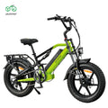 48 1000 1500 Dual Drive Fat Tire Electric Bike Full Suspension Turn Signals 52 20+15Ah Electric Bicycle Electric Cycle MegaBDM